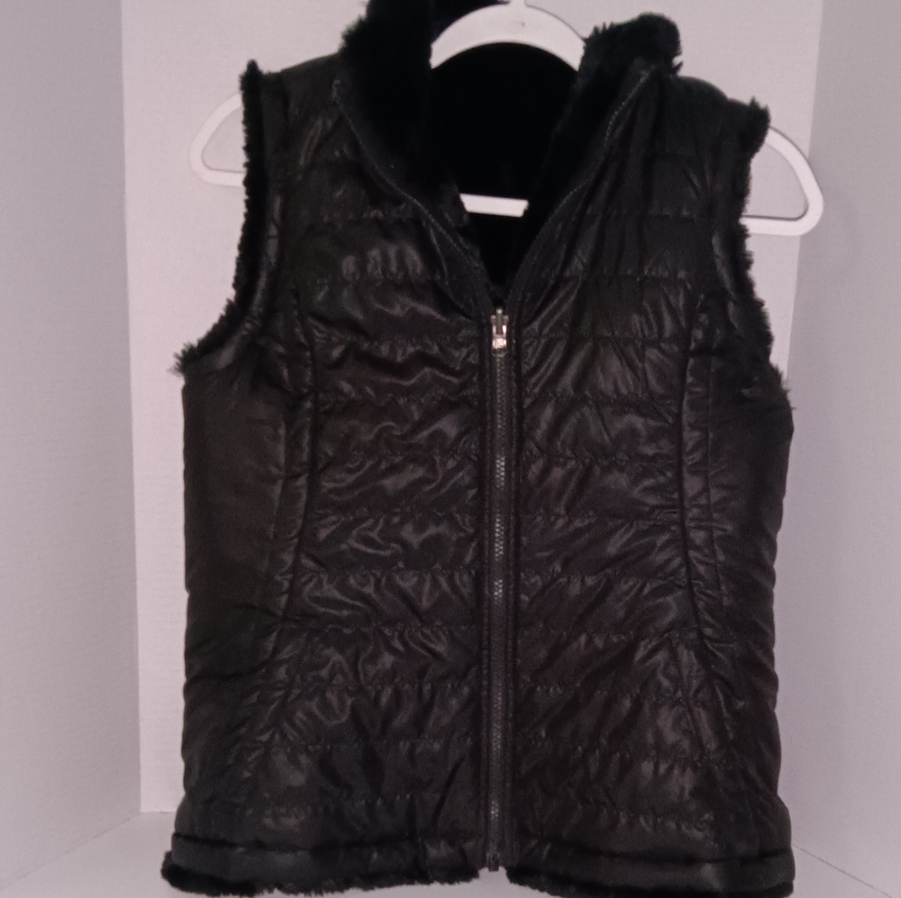Reversible Faux Fur / Leather Vest